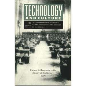 Technology and Culture Current Bibliography in the History of 