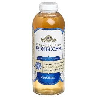 GTs, Organic Raw Kombucha, Multi Green, 16 oz  Fresh