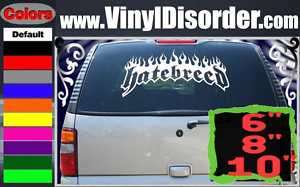 Hatebreed Band Vinyl Car or Wall Decal Sticker  