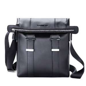   Sling Mens Briefcase Business New NWT Black 190001 