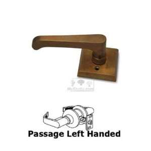     passage left handed squared lever with square