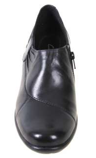 Clarks Womens Shoes 83592 Wyld Jazz Black Leather  