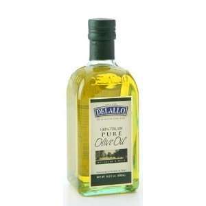 Delallo 100% Italian Pure Olive Oil Net Weight 16.9 FL OZ  