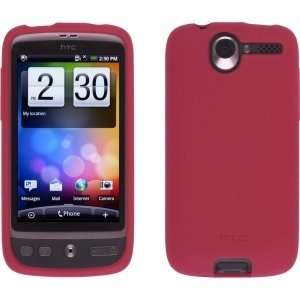  HTC Skin Case for HTC Desire   Red Cell Phones 