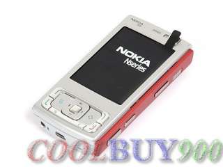 BRAND NEW UNLOCKED NOKIA N95 3G GSM 5MP CELL PHONE RED 758478012536 