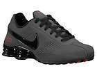 CLASSIC MENS NIKE SHOX DELIVER LEATHER RUNNING SHOES ANTHRACITE 