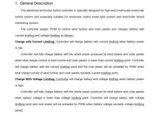 Single phase Hybrid Wind Generator Solar Charge Controller 600W 24V 