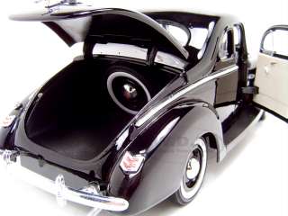 1940 FORD COUPE BLACK 118 DIECAST MODEL CAR  