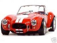 1964 SHELBY COBRA 427 S/C RED 118 SCALE DIECAST MODEL  
