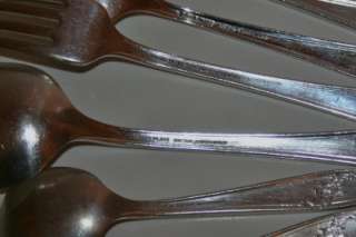 This auction is for a lot of 6 different silverplate flatware pieces 