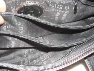   pebbled leather tote ETIENNE AIGNER purse handbag GUC see Pics  