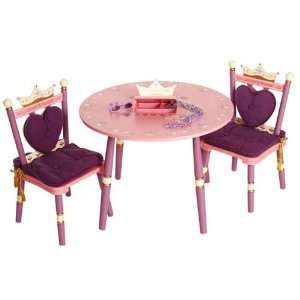  Princess Table and Two Chair Set