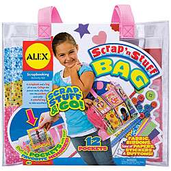Alex Toys Scrap n Stuff Bag Scrapbooking Kit  
