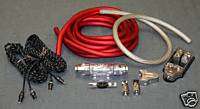 Rockford Fosgate 0 Gauge Dual Amp Kit  