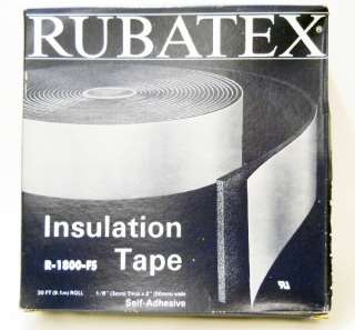   FS Insulation Tape 1/8in x 2in. x 30ft Weatherstrip Foam Strip  