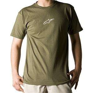 Alpinestars Logo Astar T Shirt   Medium/Green