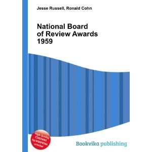  National Board of Review Awards 1959 Ronald Cohn Jesse 