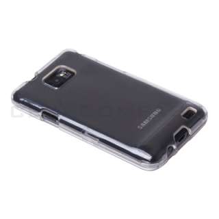 Clear Hard Shell Case Cover for Samsung Galaxy S2 II  