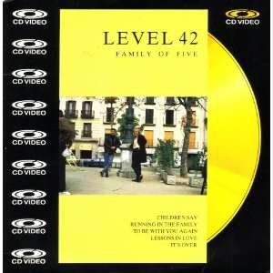  Level 42 Family of Five (Laserdisc CD Video) Movies & TV