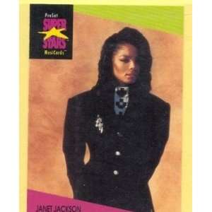    1991 Pro Set Super Stars #58 Janet Jackson 