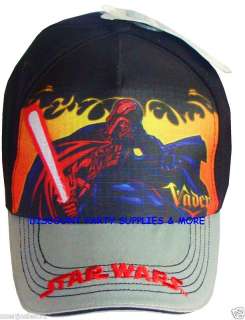 Star Wars Darth Vader Black Baseball Cap Hat  