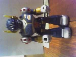 HAP P KID battery operated toy robot. Thunder Warrior  