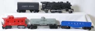 Nice Lionel 246 Scout steam freight set w/track & trans  