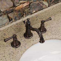 Fontaine Diamani Widespread Oil Rubbed Bronze Bathroom Sink Faucet 