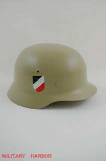 WWII German M40 helmet sand replica steel decal  