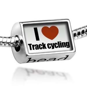  Beads I Love track cycling   Pandora Charm & Bracelet 