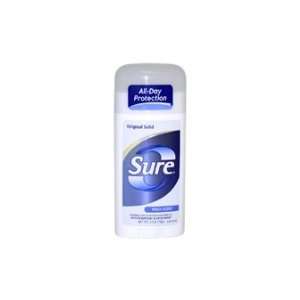  Sure Anti Perspirant & Deodorant, Original Solid, Fresh 