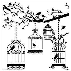 Crafters Workshop Birds of a Feather Template  