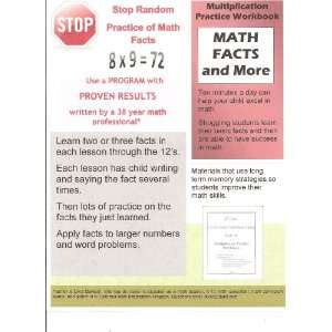  Multiplication Practice Workbook (Dixies Basic Math Facts 