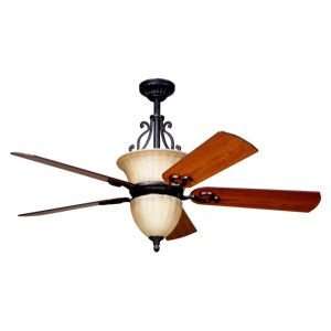 Kichler Cottage Grove Ceiling FanR100175, Finish and Blades Carre 