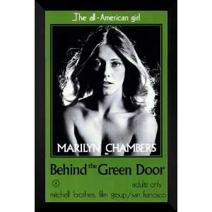  Behind the Green Door FRAMED 27x40 Movie Poster