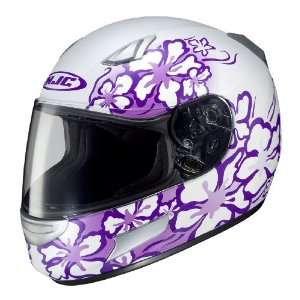 HJC CL SP Eve MC 11F Full Face Motorcycle Helmet Flat White/Purple 