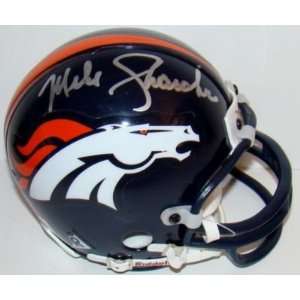 Mike Shanahan Signed Mini Helmet   WCA   Autographed NFL Mini Helmets 