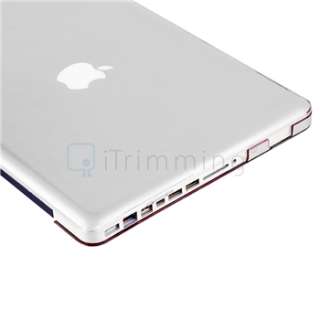 6in1 Clear Crystal Case+Mini DP Adapter+HDMI+KB Skin+MORE For Macbook 