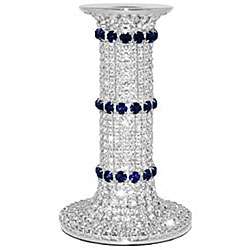 Isabella Adams 7 inch Crystallized Candle Holder  