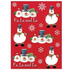  Lets Party By Creative Converting Christmas Snowman Carols 