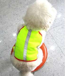 Pet Dog Vests Safe Reflective Jackets Clothing Clothes  