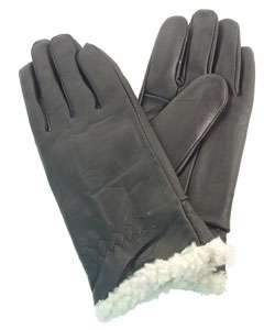 Adi Womens Lambskin Gloves with Sherpa Lining  