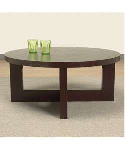 Wenge Round Coffee Table  