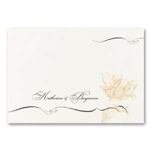  Unison Folded Note Card by Checkerboard
