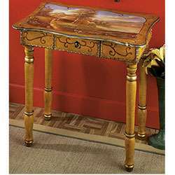 Hand Painted Writing Desk (India)  