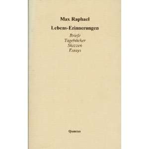  Skizzen, Essays (German Edition) (9783886552061) Max Raphael Books