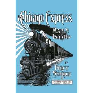  The Chicago Express   March Two Step   Poster (12x18 