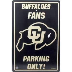  Colorado Buffaloes Fans Parking Only Sign Licensed Sports 