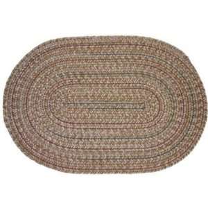 Rhody Rug D 833 3x5 Duet Taupe 3 ft. x 5 ft. Braided Rug 