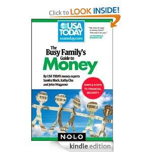 Busy Familys Guide to Money (USA TODAY/Nolo Series) Sandra Block 